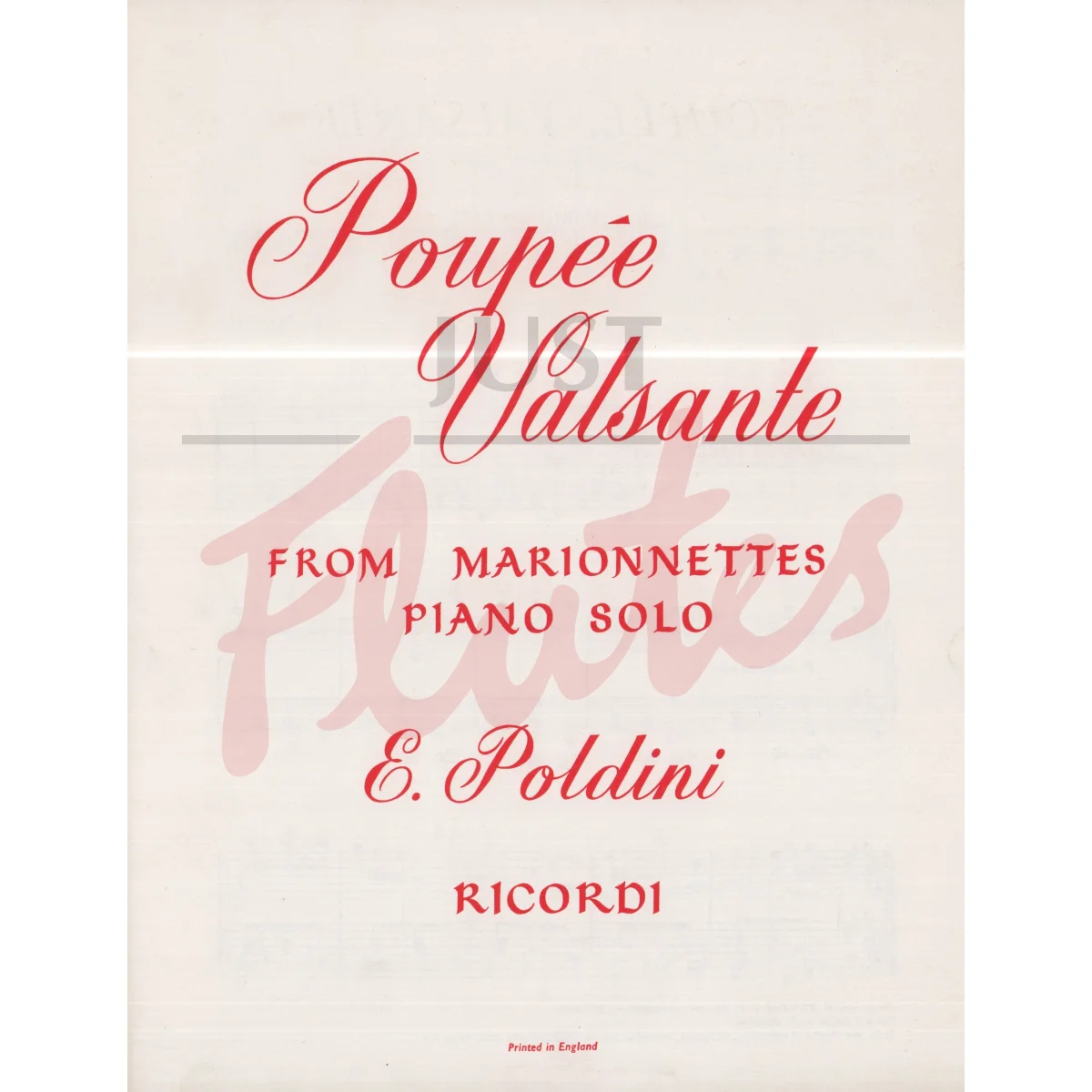 Poupee Valsante (from Marionettes) for Piano