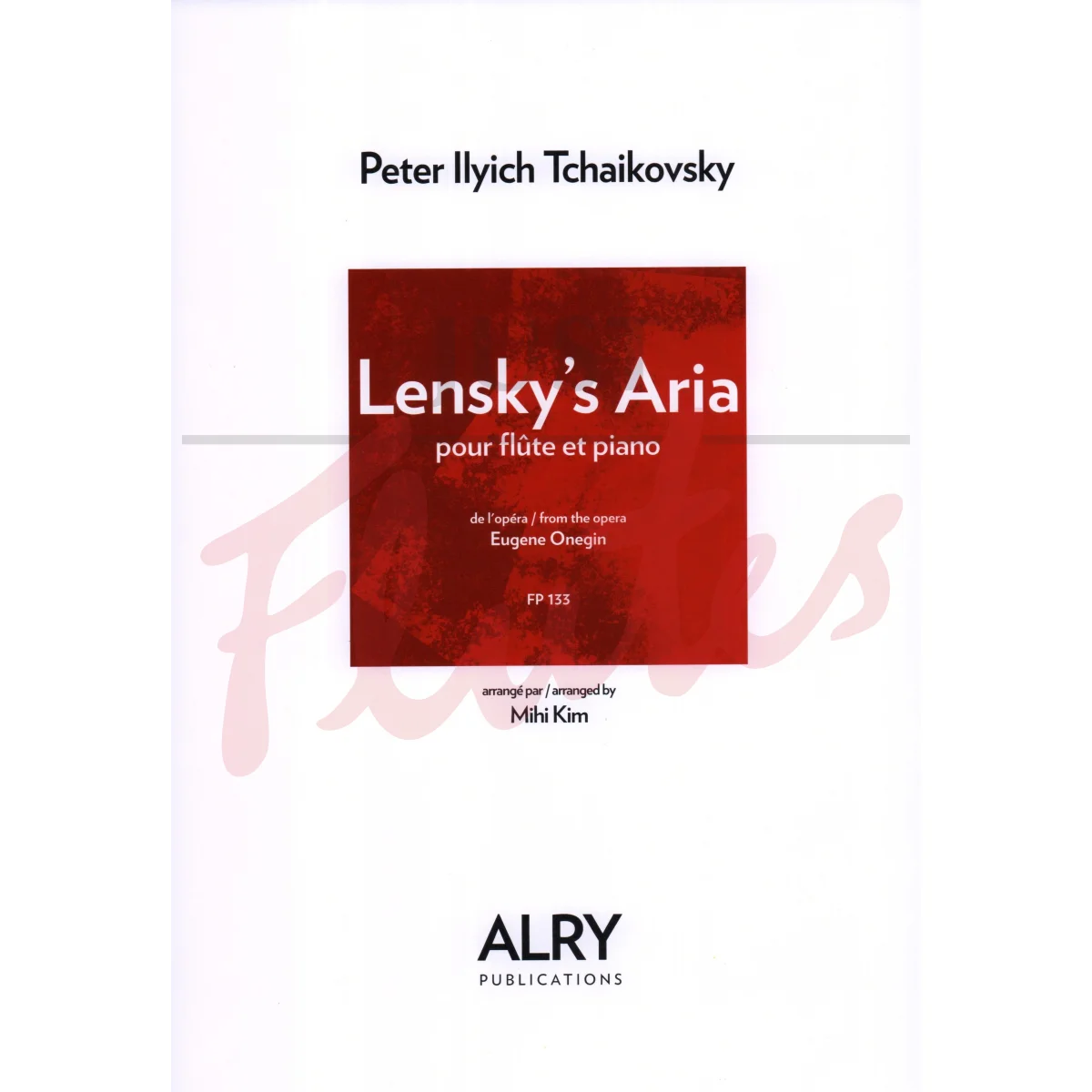Lensky&#039;s Aria for Flute and Piano
