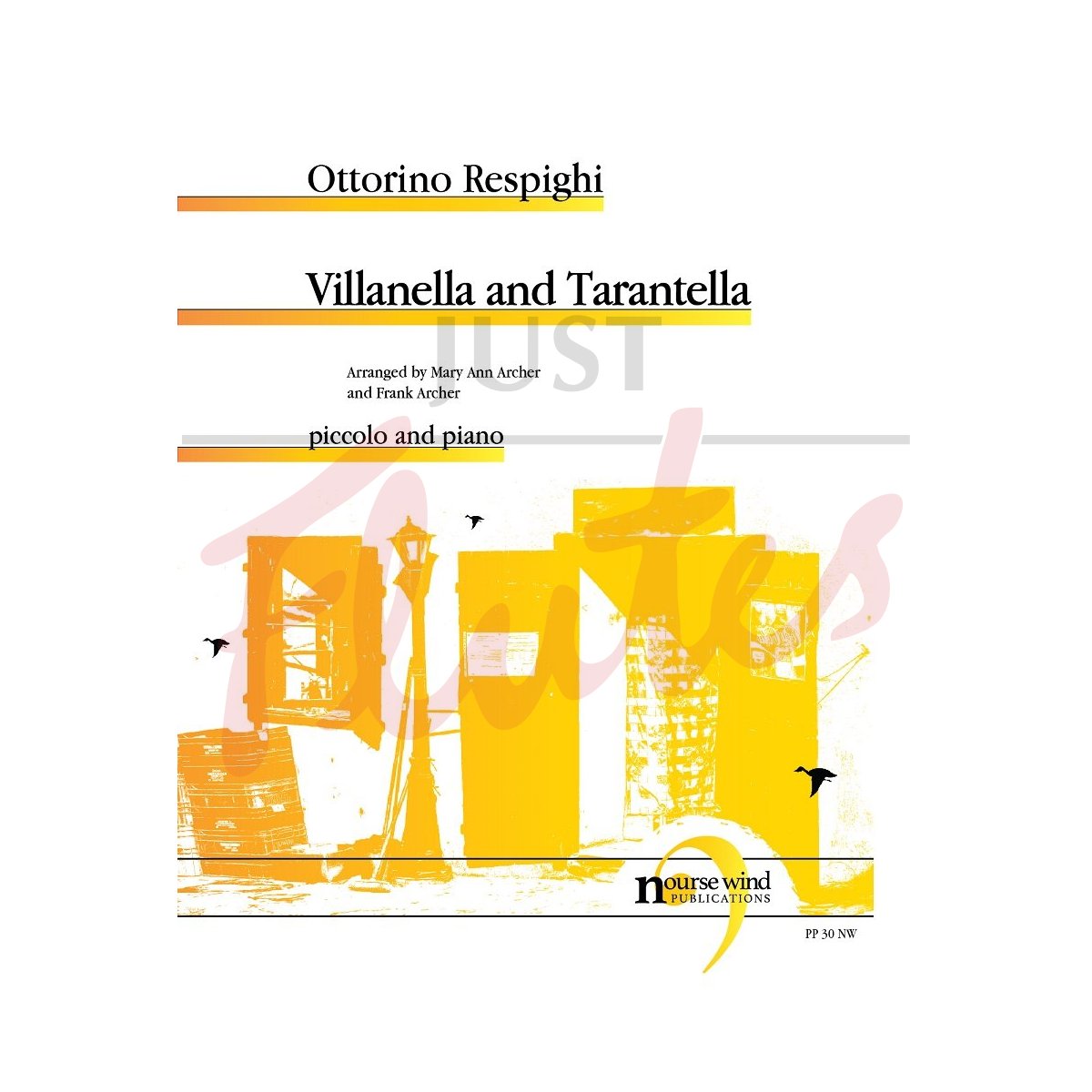 Villanella and Tarantella for Piccolo and Piano