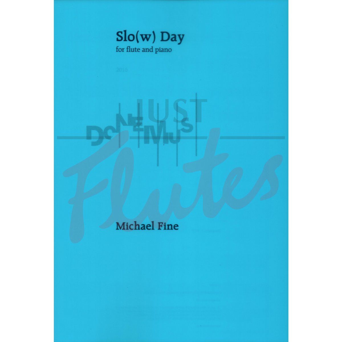 Slo(w) Day for Flute and Piano