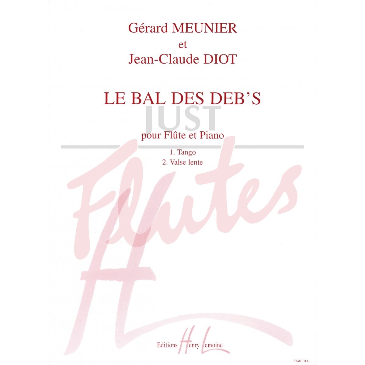 Le Bal des Debs for Flute and Piano