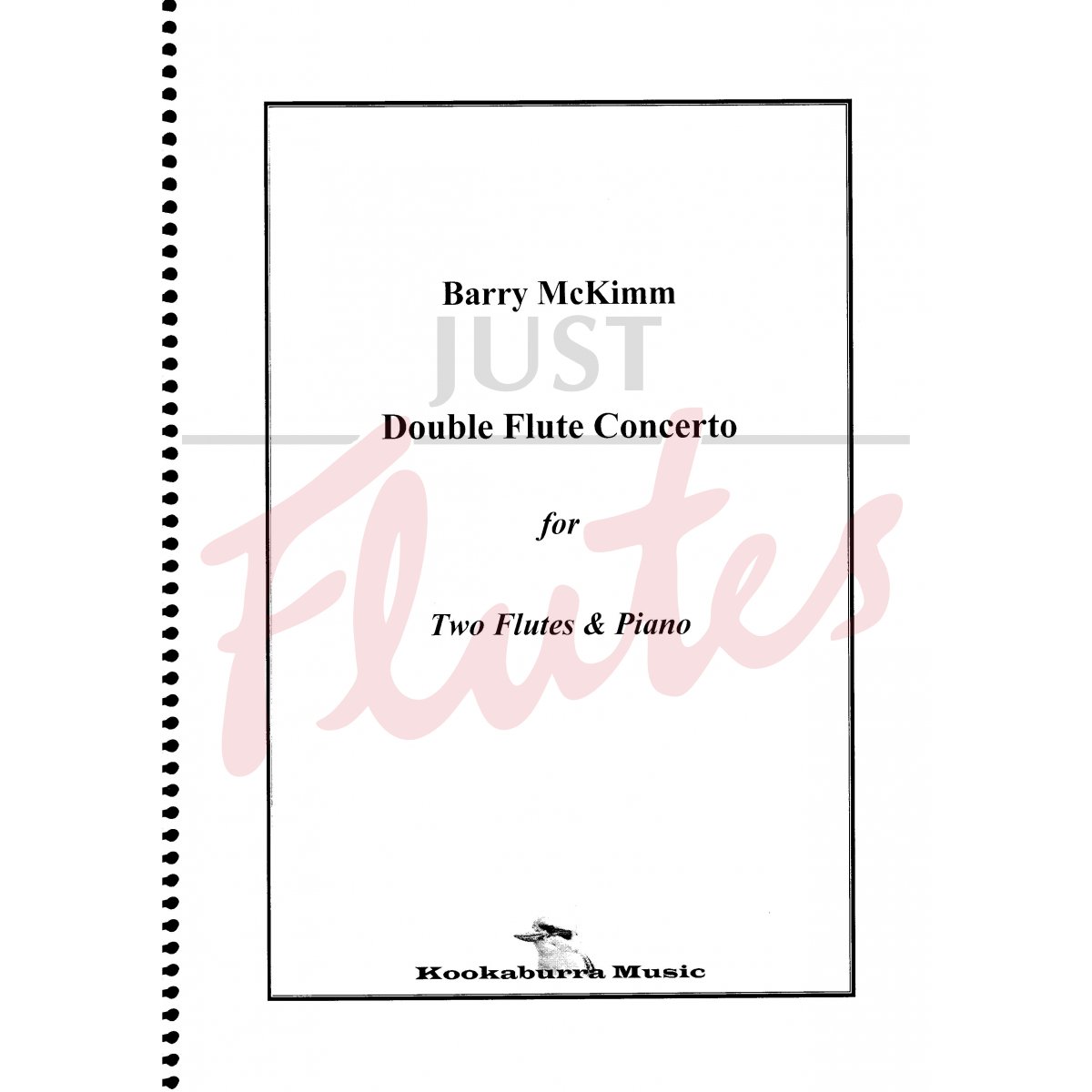 Double Flute Concerto for Two Flutes and Piano