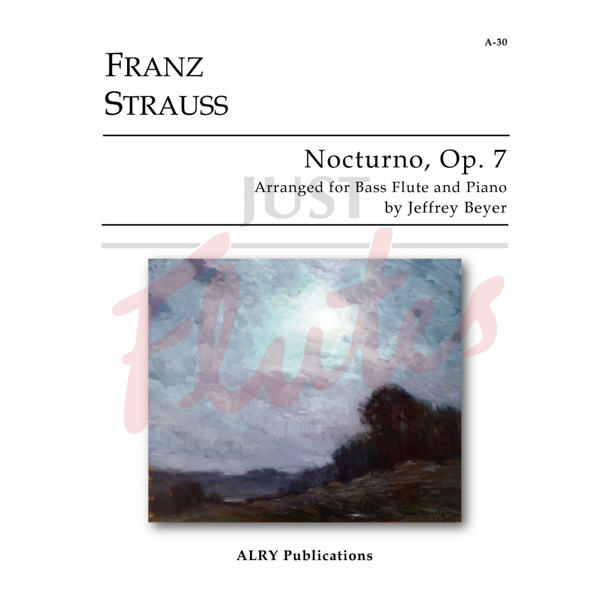 Nocturno for Bass Flute and Piano