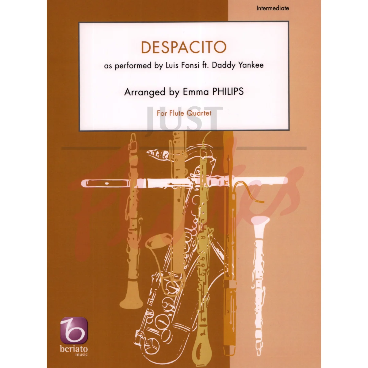 Despacito for Flute Quartet