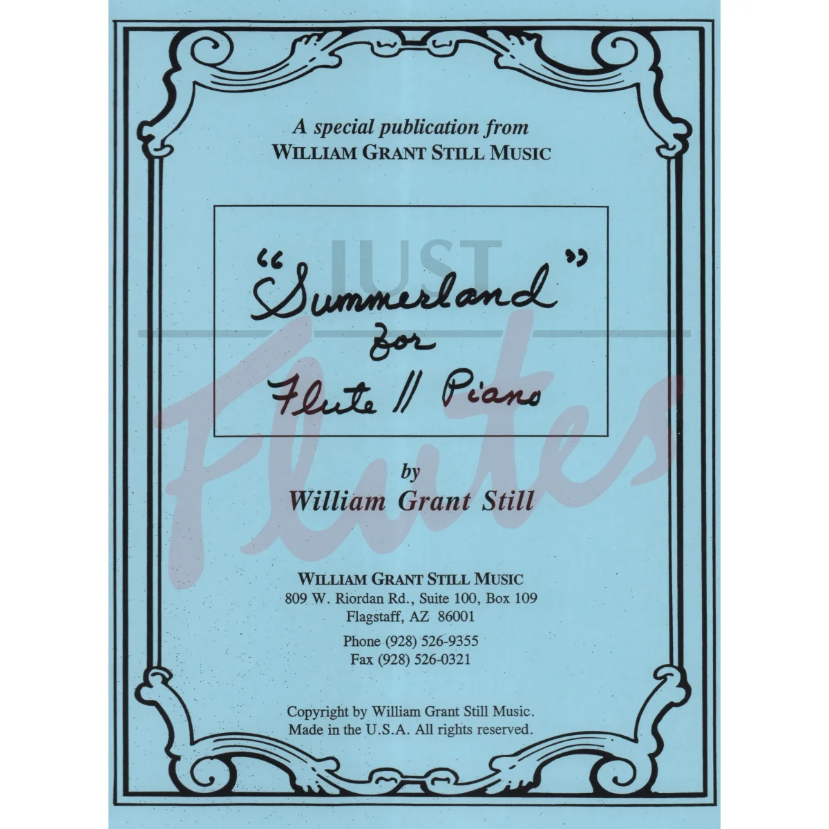 Summerland for Flute and Piano
