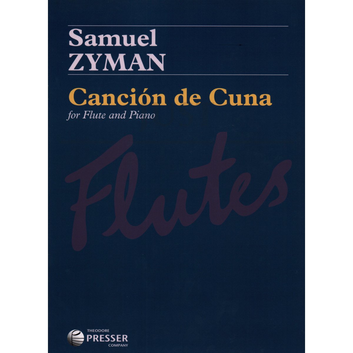Canción de Cuna for Flute and Piano