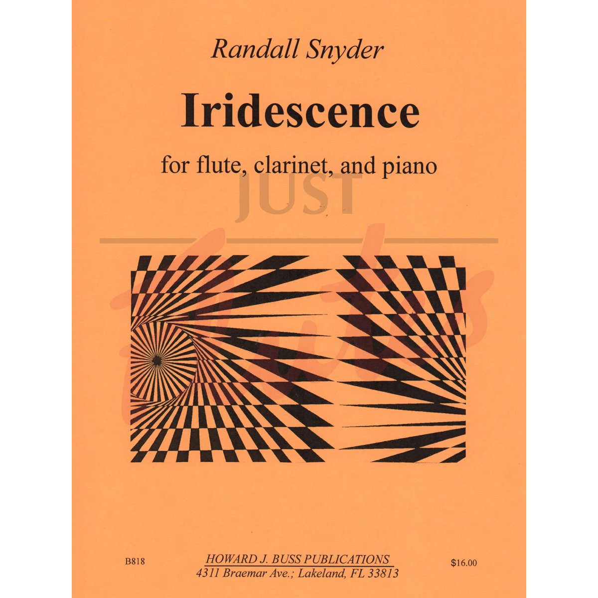Iridescence for Flute, Clarinet and Piano