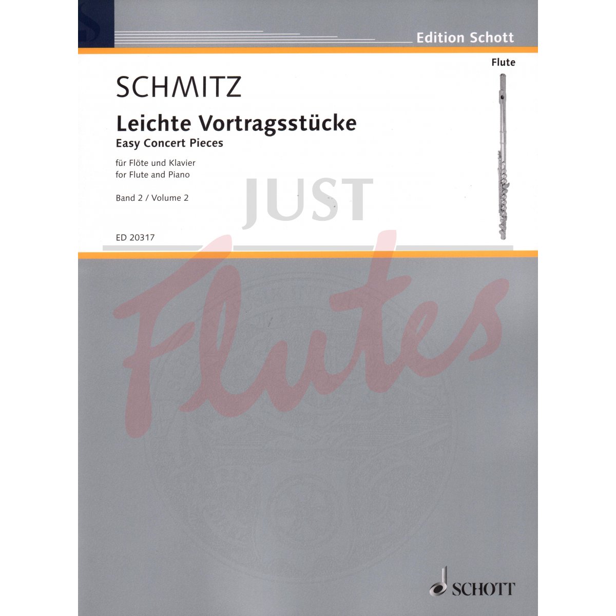 Easy Concert Pieces for Flute and Piano, Vol 2