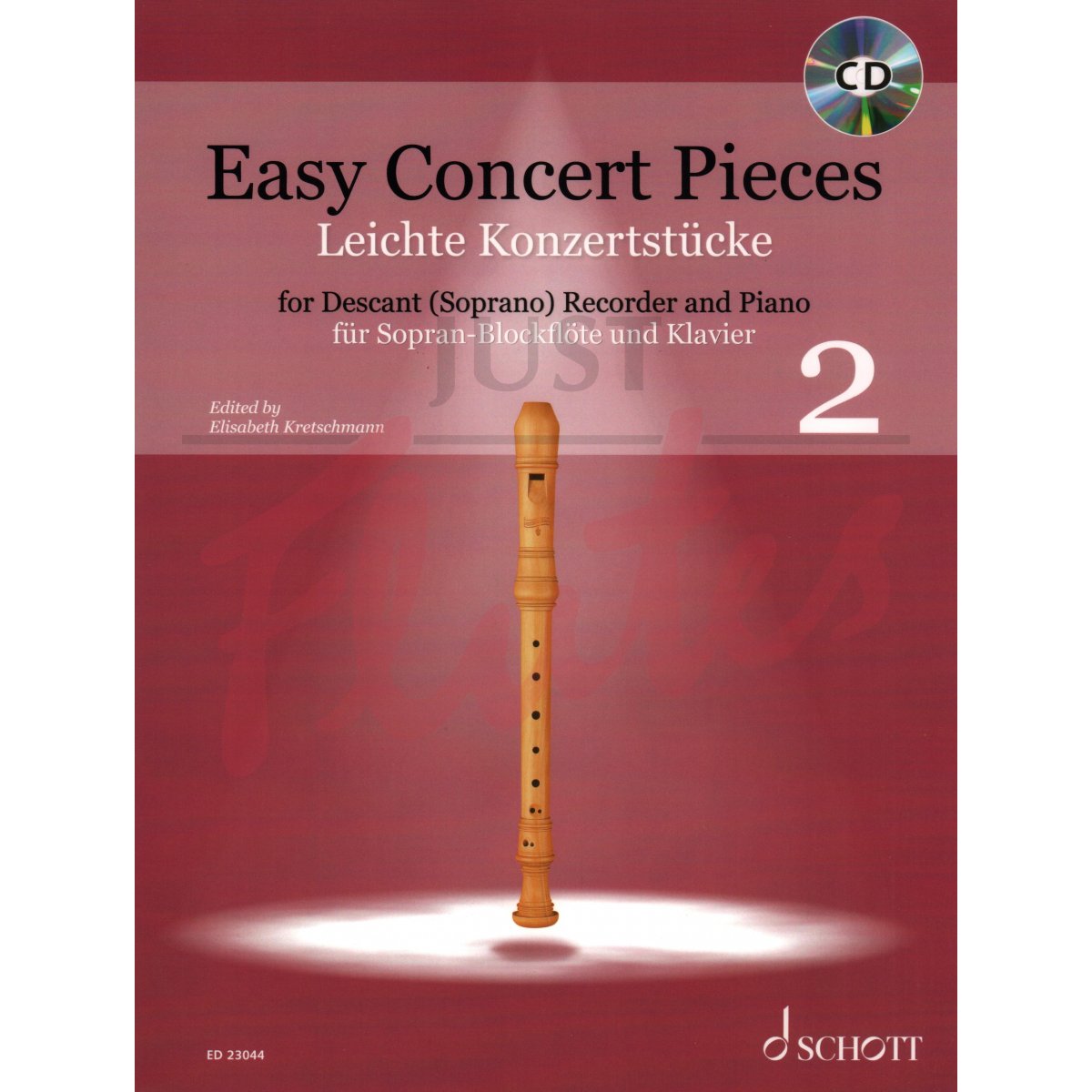 Easy Concert Pieces for Descant Recorder and Piano