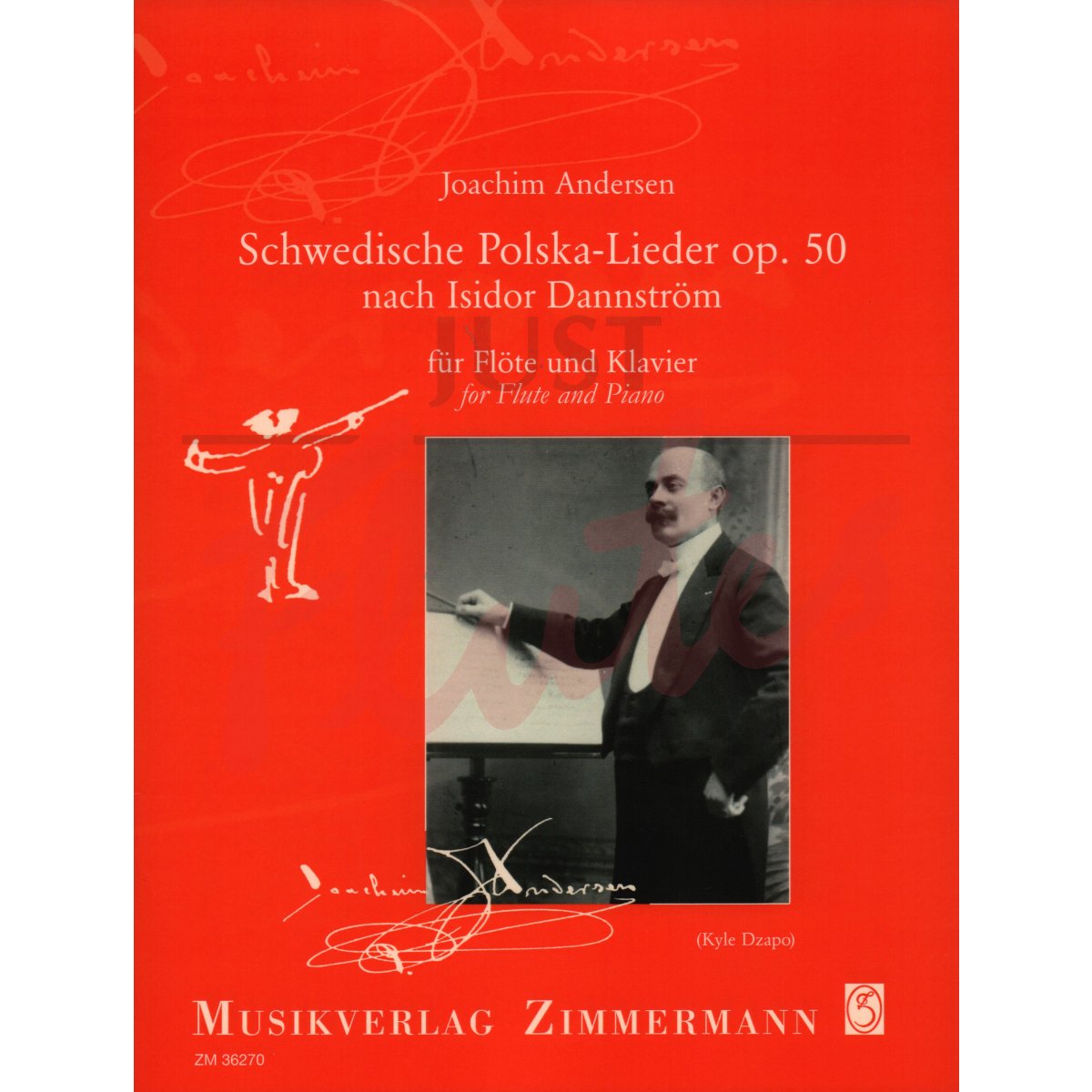 Schwedische Polska-Lieder for Flute and Piano