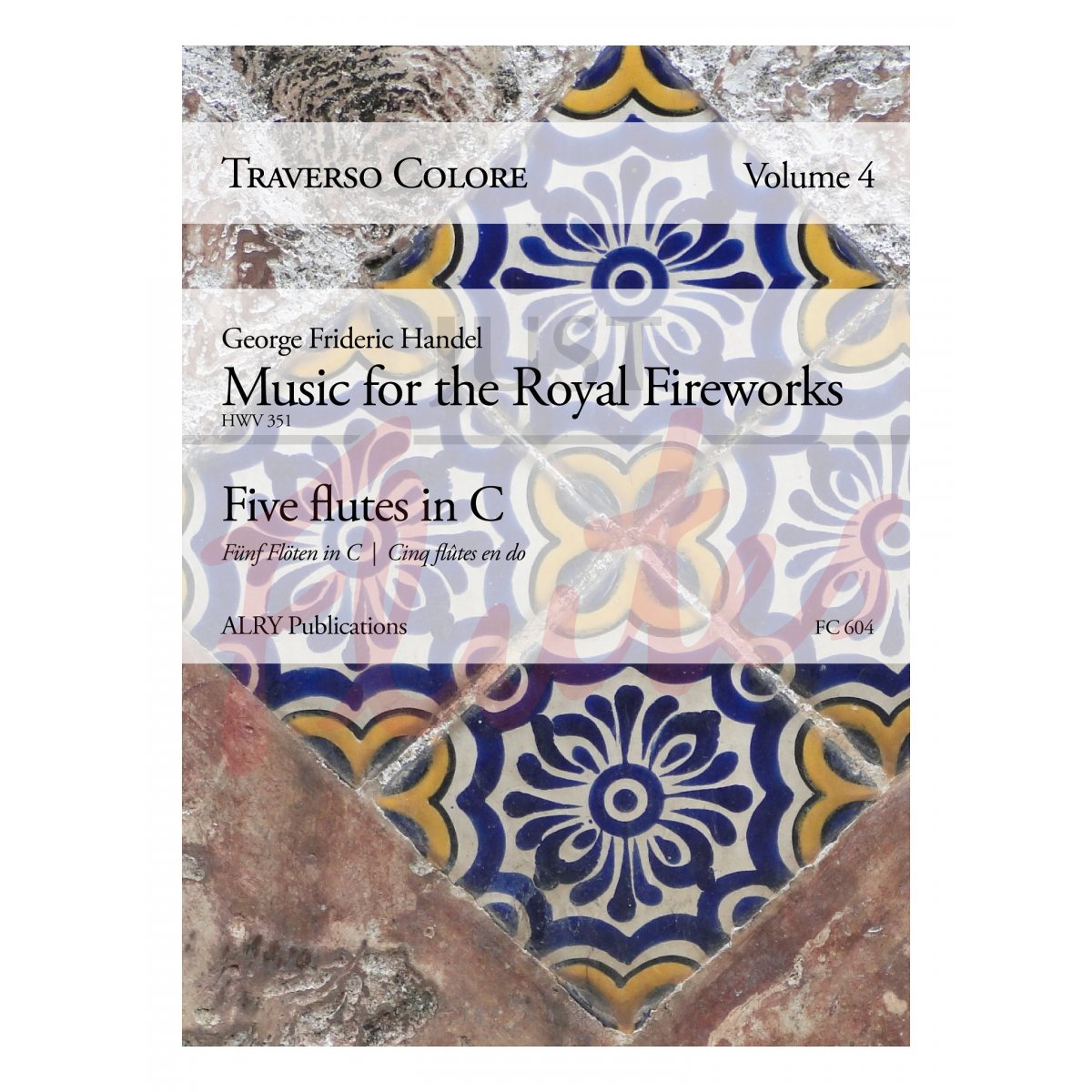 Music for the Royal Fireworks for Five Flutes