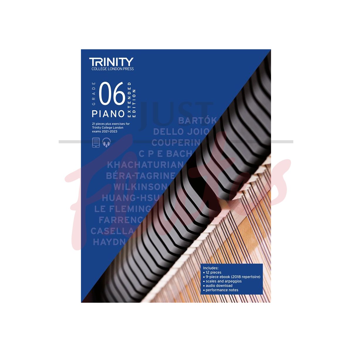 Trinity Piano Exam Pieces, 2021-2023, Grade 6, Extended Edition