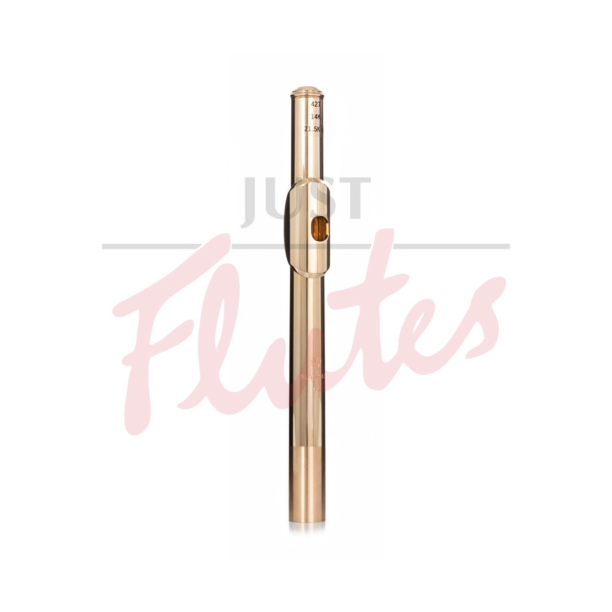 Mancke 14K Rose Flute Headjoint With 21.5K Riser