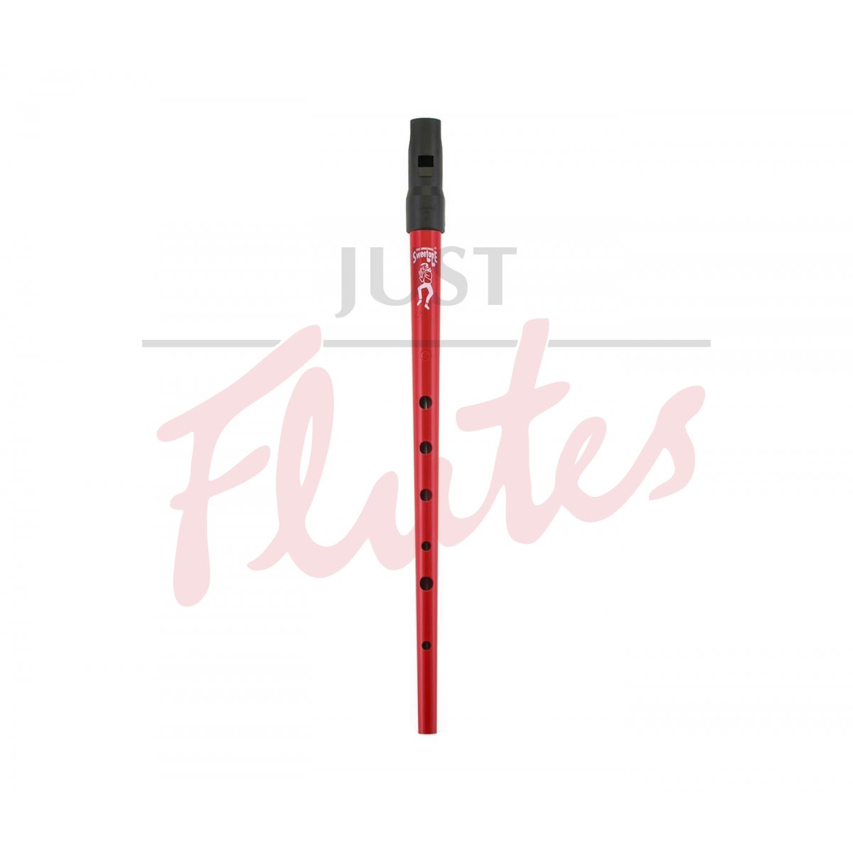 Clarke Sweetone D Tin Whistle, Red