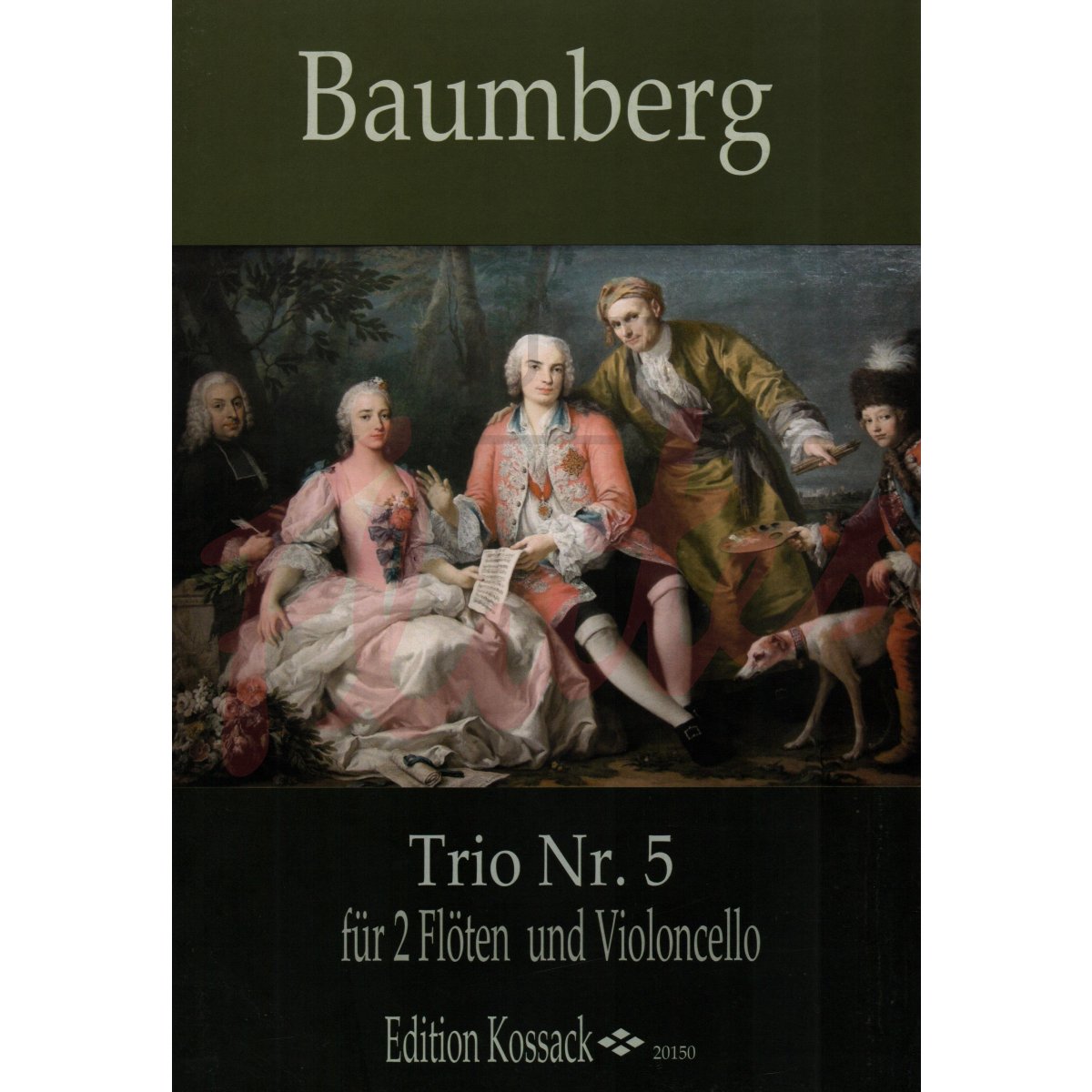 Trio No. 5 for Two Flutes and Cello