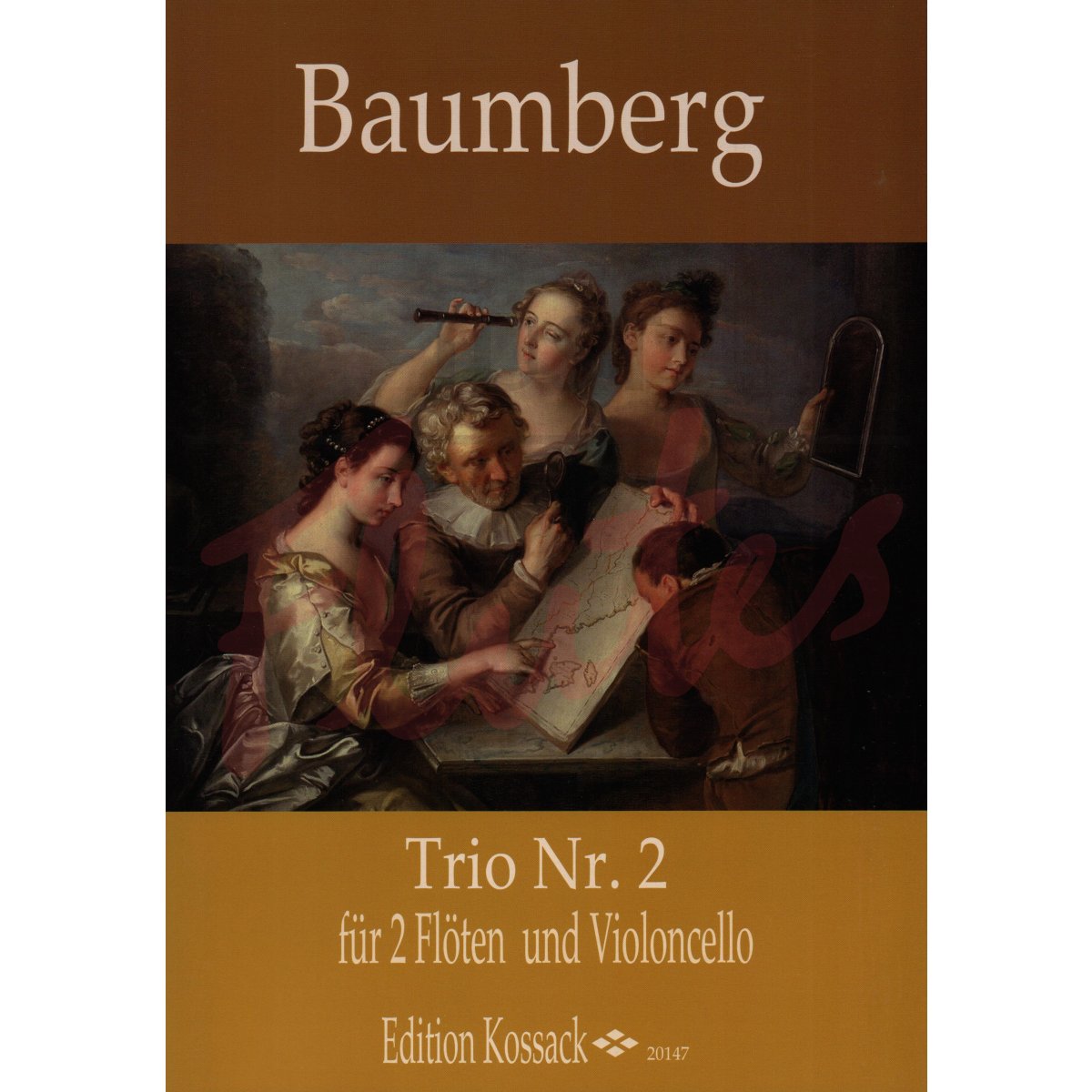 Trio No. 2 for Two Flutes and Cello
