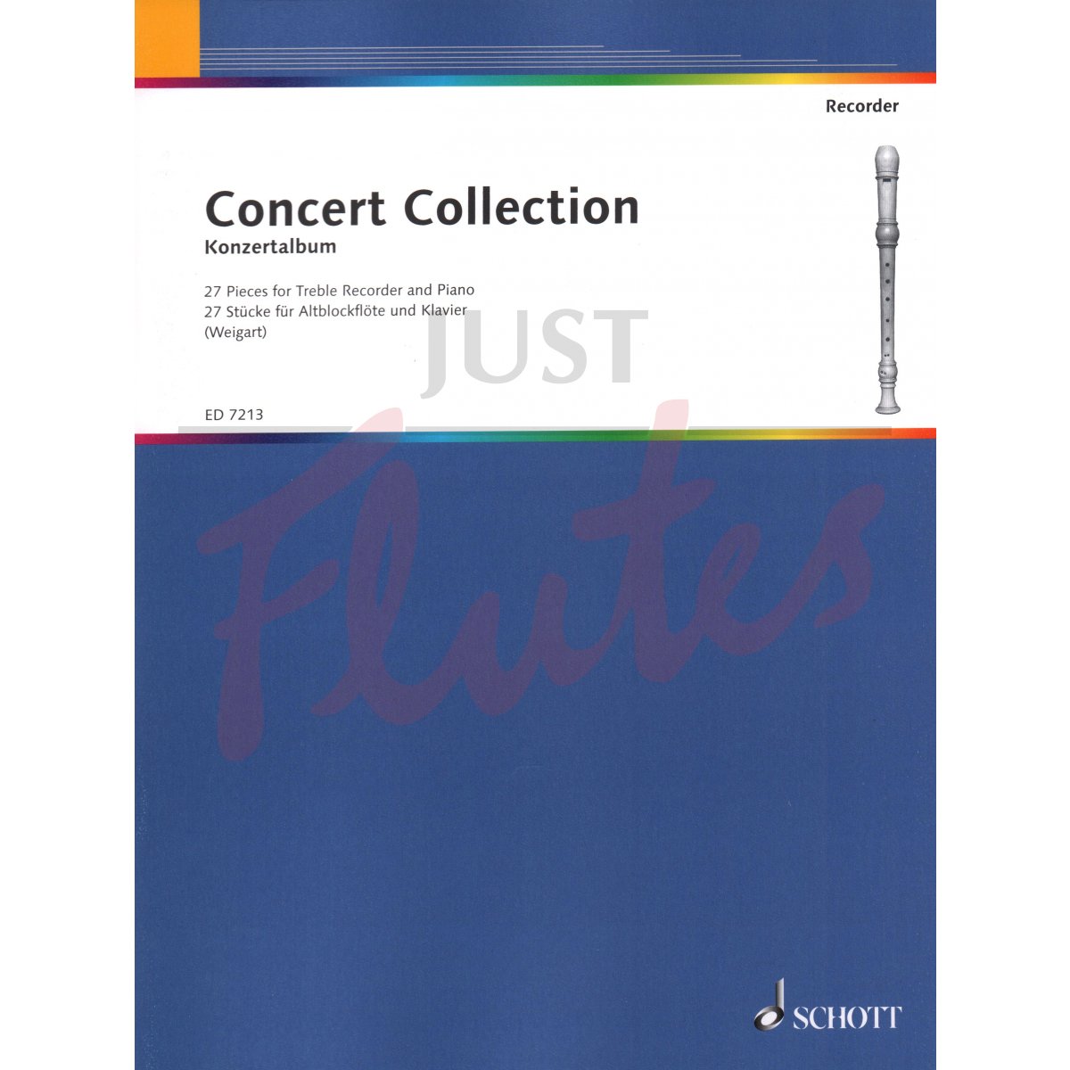 Concert Collection for Treble Recorder and Piano