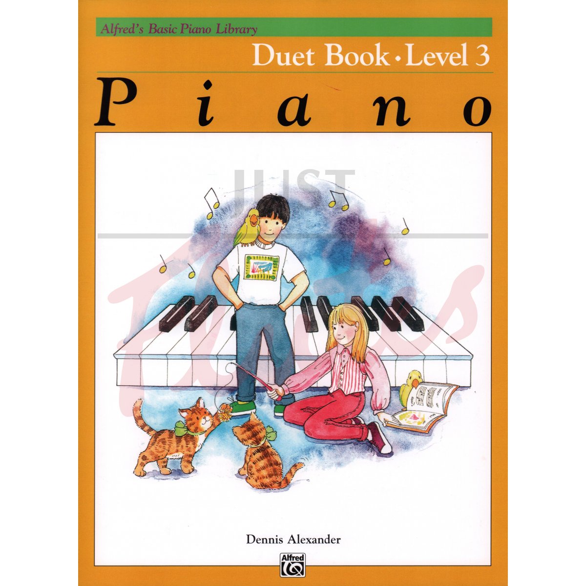 Alfred&#039;s Basic Piano Library Duet Book Level 3