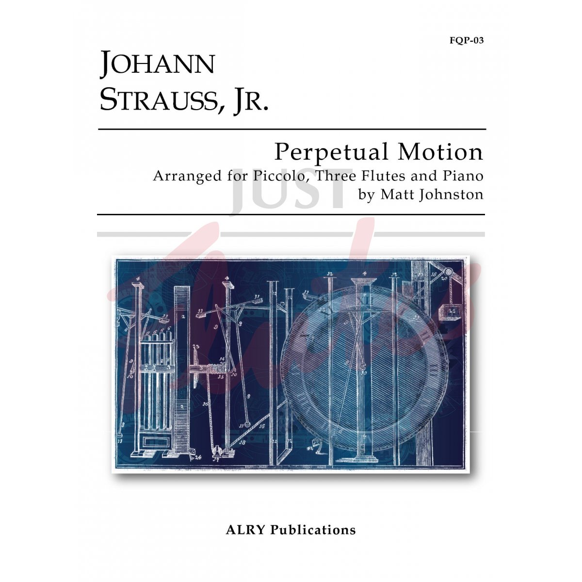 Perpetual Motion for Four Flutes and Piano