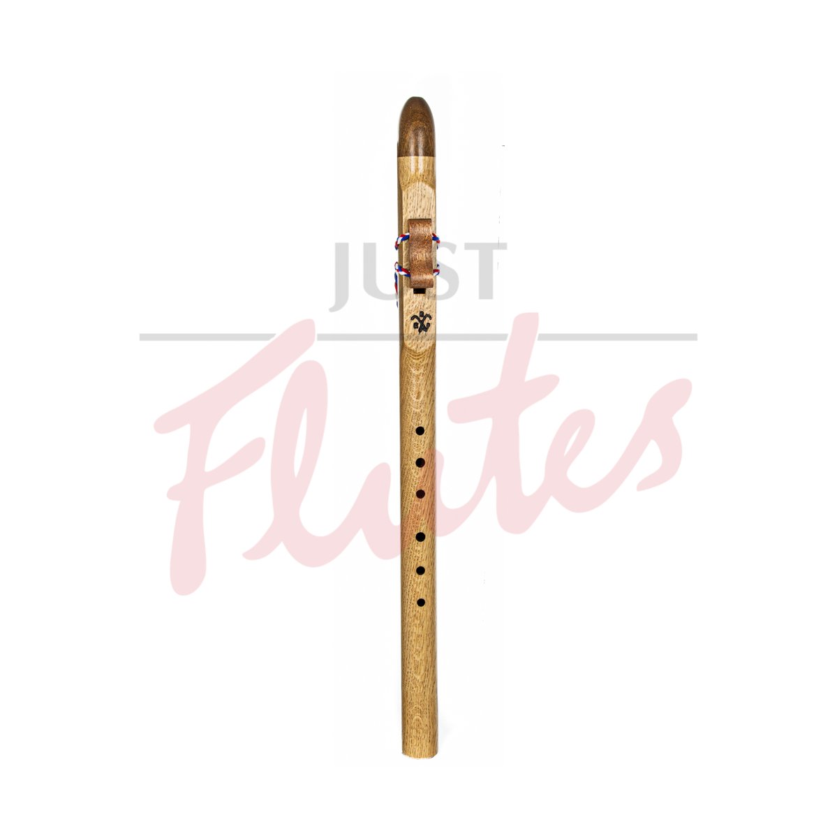 Red Kite Native American Style Flute, English Oak, Key Low D