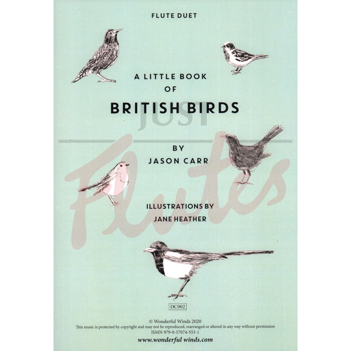 A Little Book of British Birds for Two Flutes