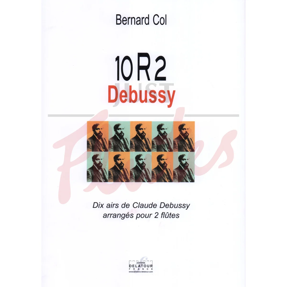 10R2: Ten Debussy Airs for Two Flutes