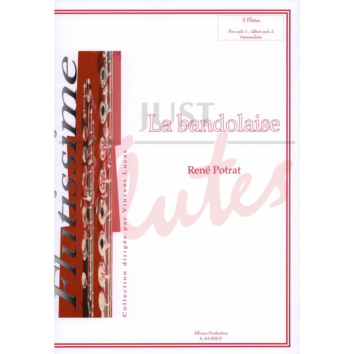 La Bandolaise for Three Flutes