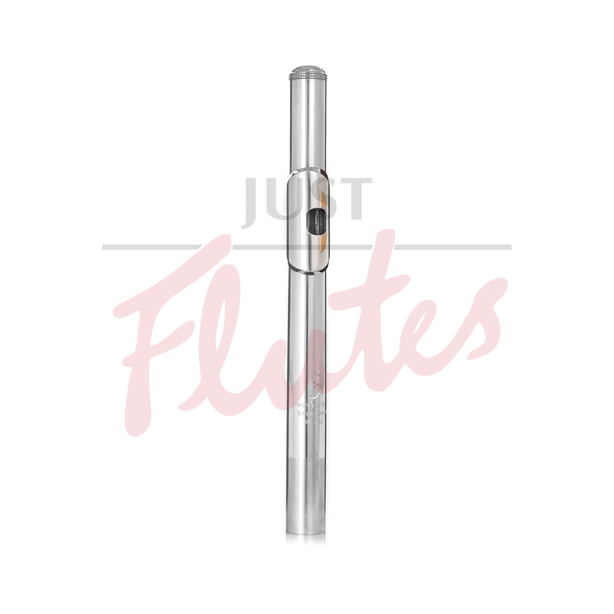 SF by McKenna Solid Flute Headjoint With 18k Rose Riser And Adler Wings