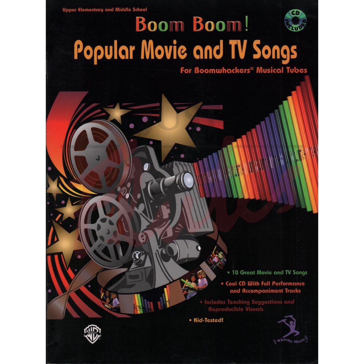 Boom Boom! Popular Movie and TV Songs for Boomwhackers Musical Tubes