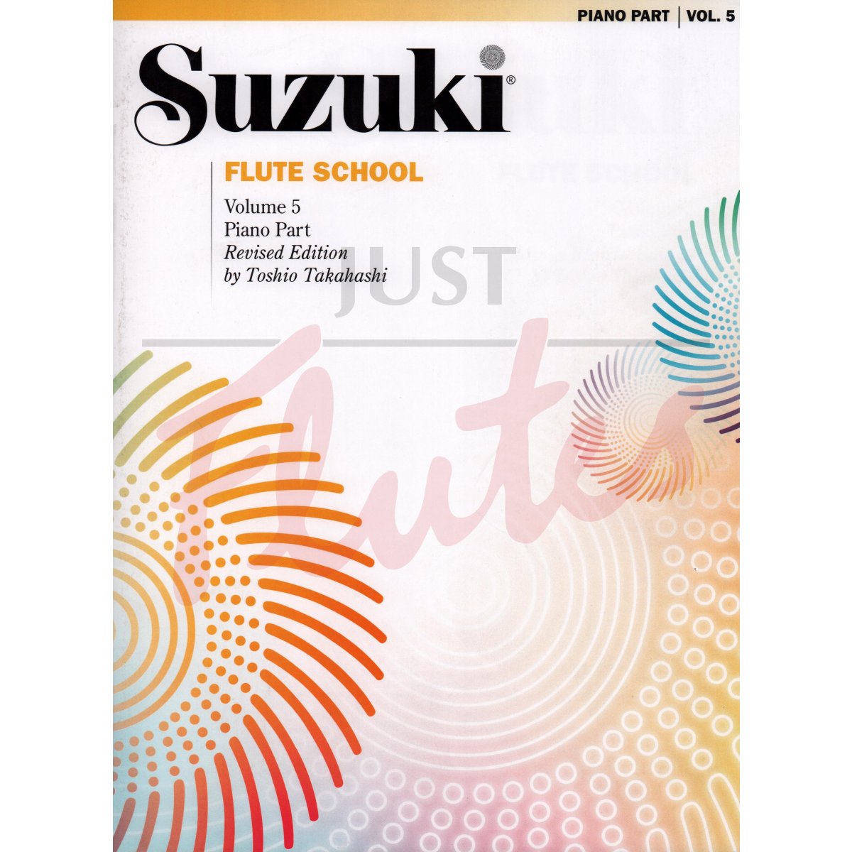 Suzuki Flute School Vol 5 (Revised Edition) [Piano Accompaniment]
