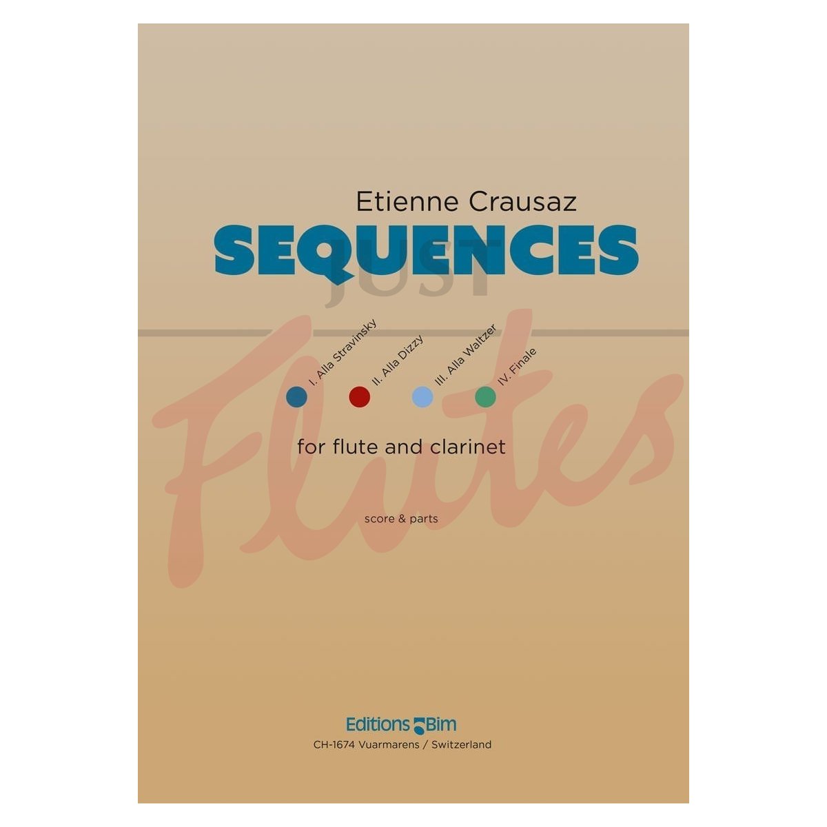 Sequences for Flute and Clarinet