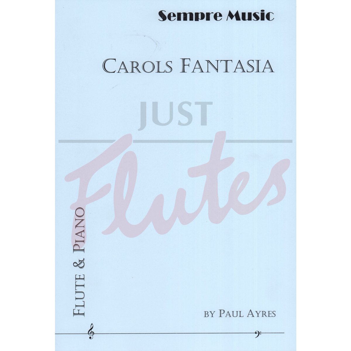 Carols Fantasia for Flute and Piano