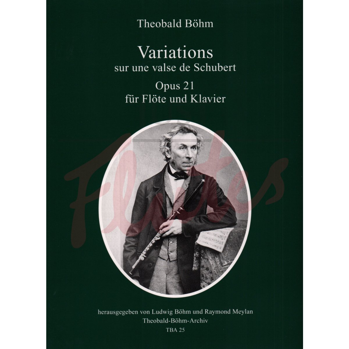 Variations on a Schubert Waltz for Flute and Piano