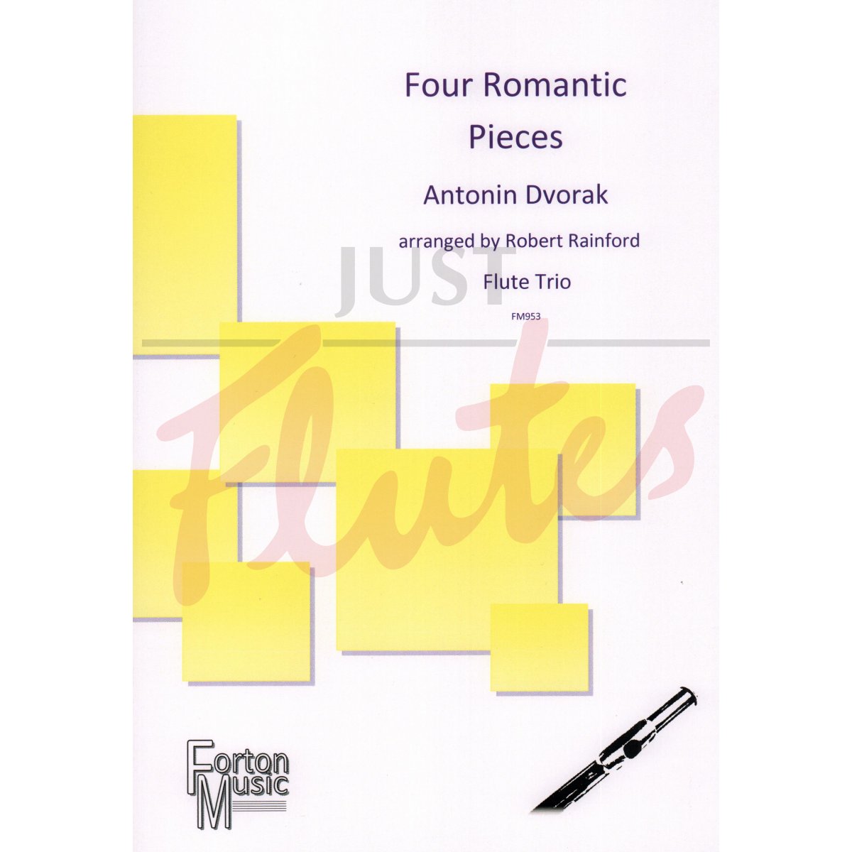 Four Romantic Pieces arranged for Flute Trio