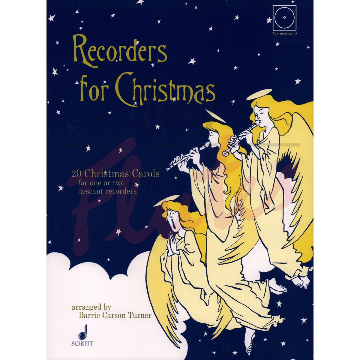 Recorders for Christmas - 20 Christmas Carols for 1 or 2 Descant Recorders