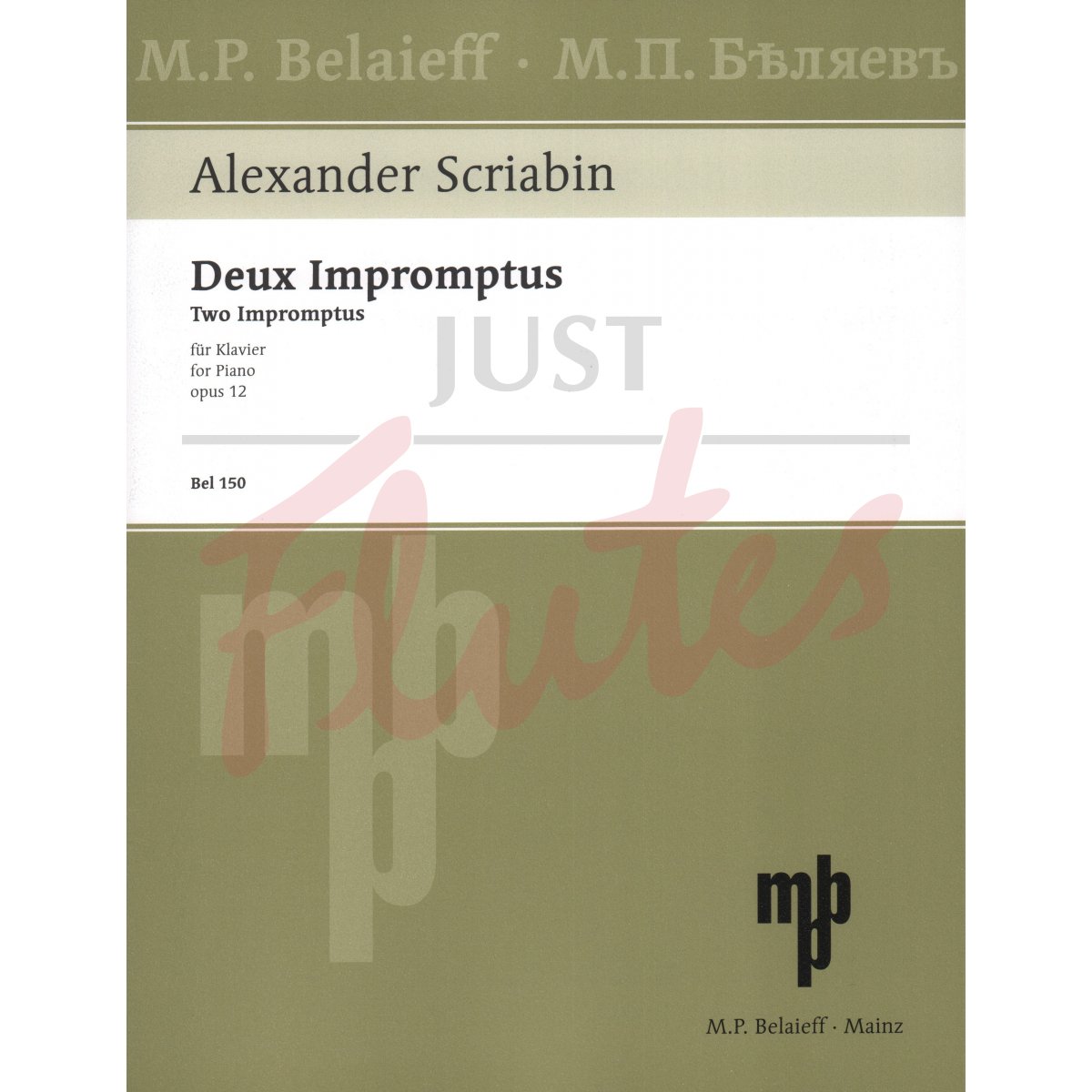 Two Impromptus for Piano