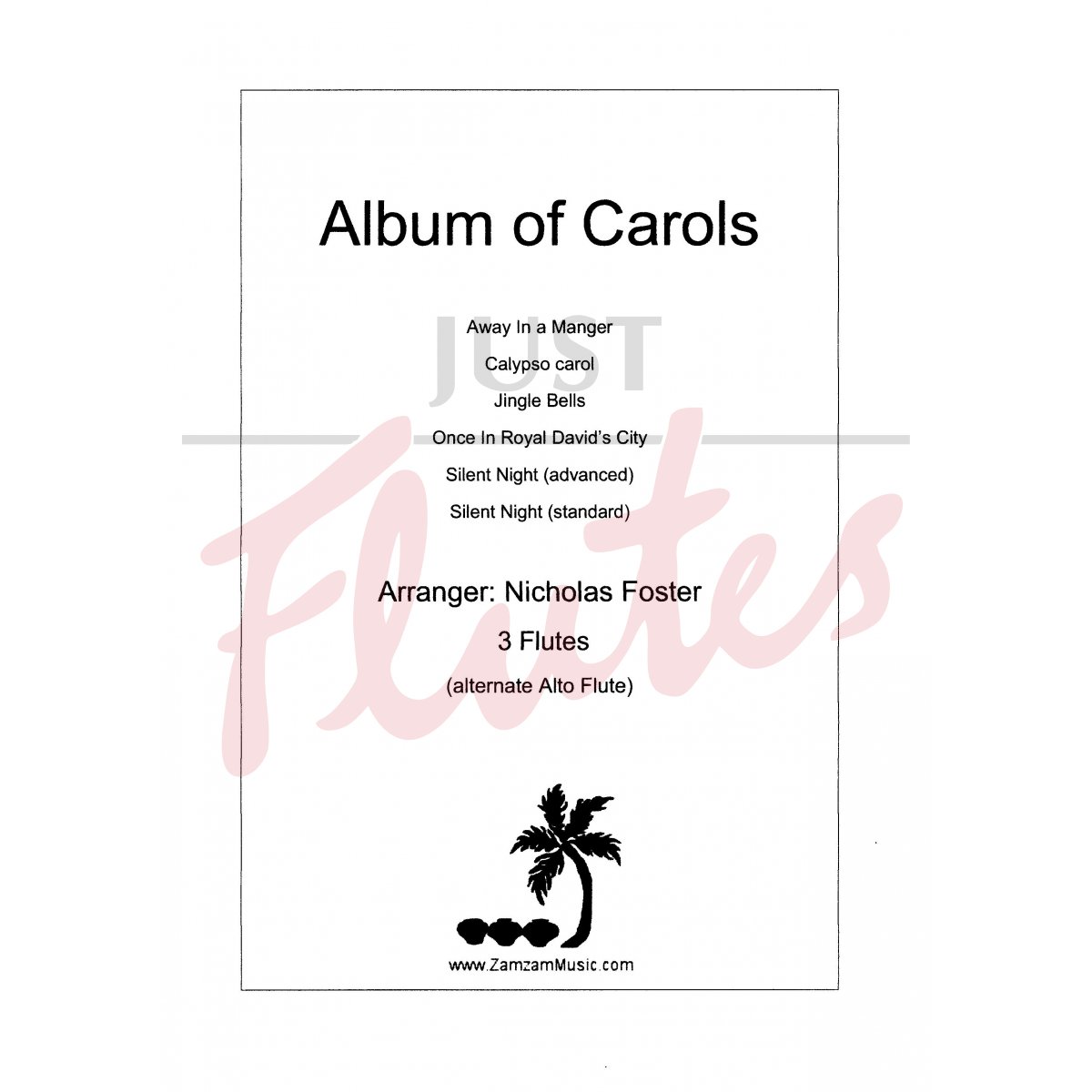 Album of Carols for Three Flutes