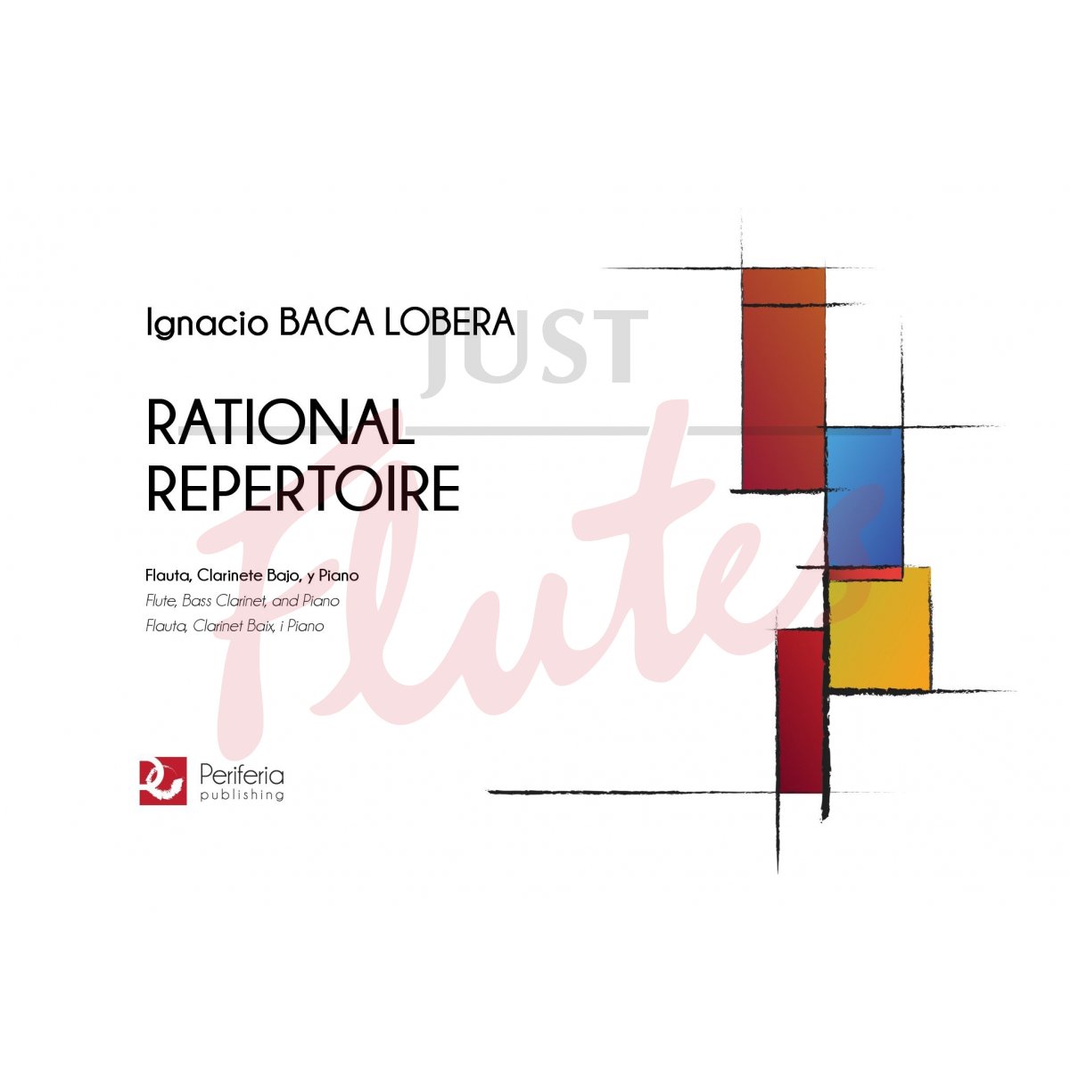Rational Repertoire for Flute, Bass Clarinet and Piano