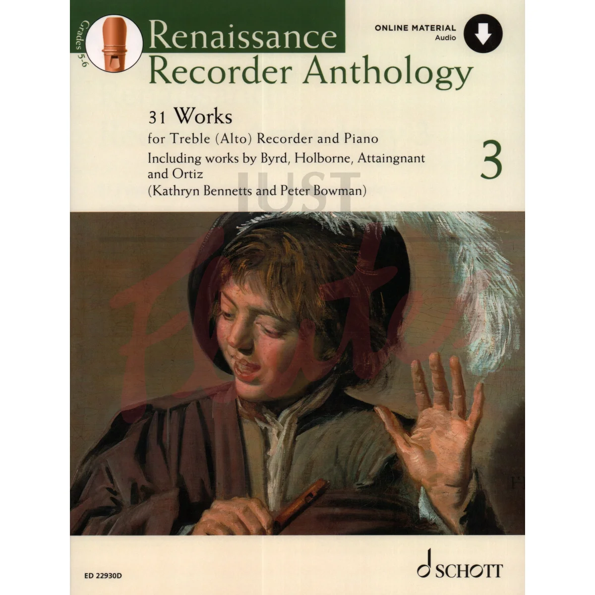 Renaissance Recorder Anthology for Treble Recorder and Piano