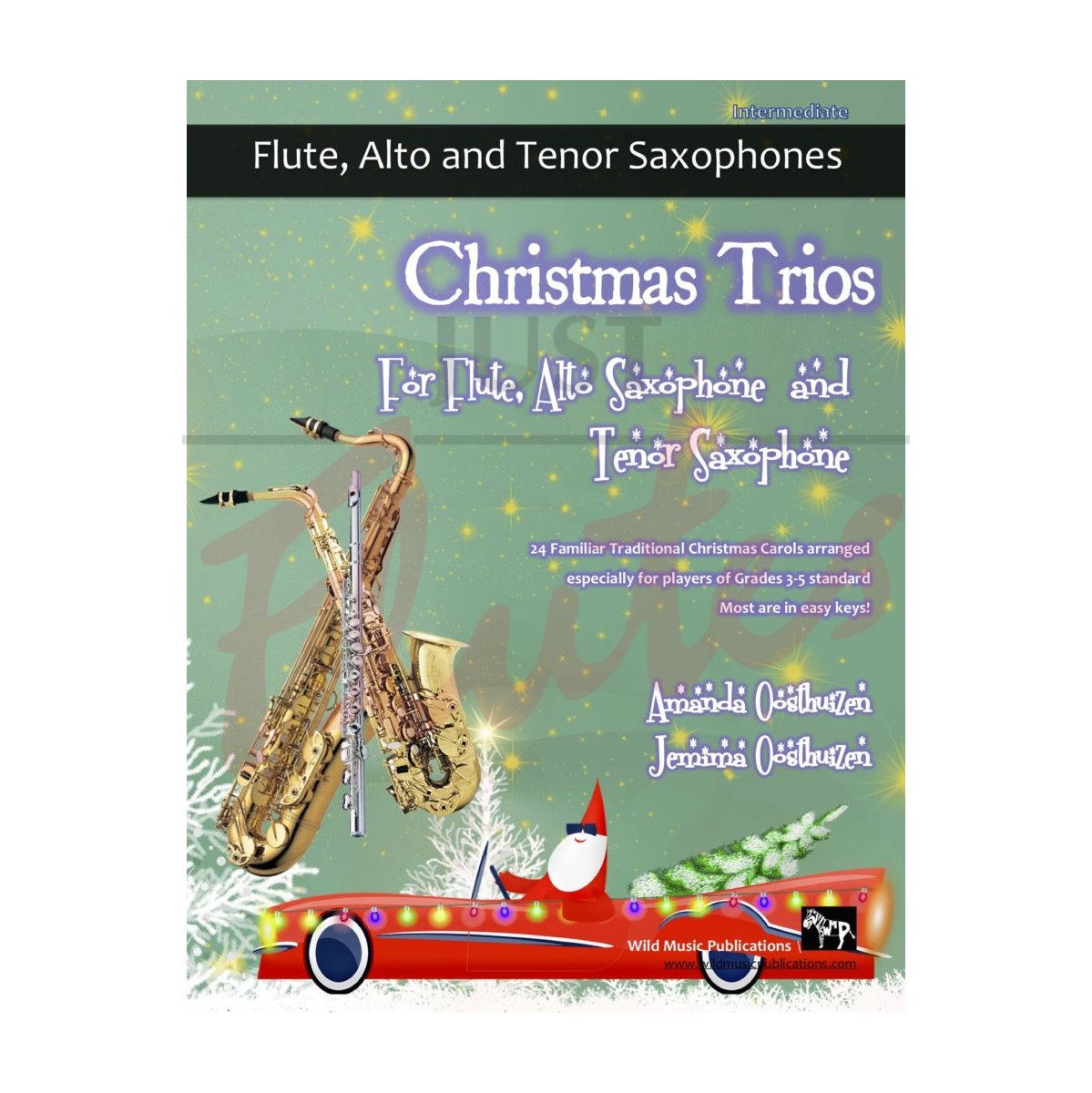 Christmas Trios for Flute, Alto Saxophone and Tenor Saxophone