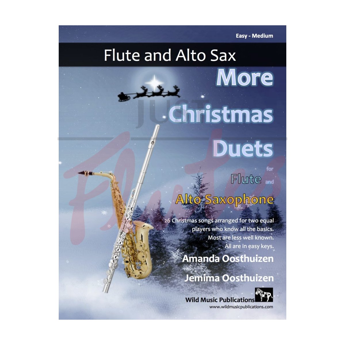 More Christmas Duets for Flute and Alto Saxophone