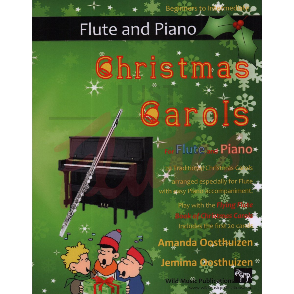 Christmas Carols for Flute and Easy Piano