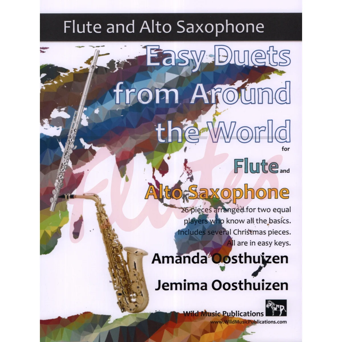 Easy Duets from Around the World for Flute and Alto Saxophone