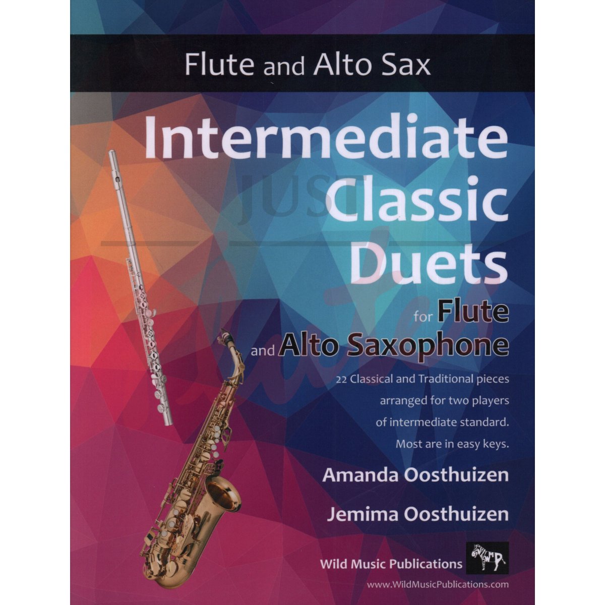 Intermediate Classic Duets for Flute and Alto Saxophone