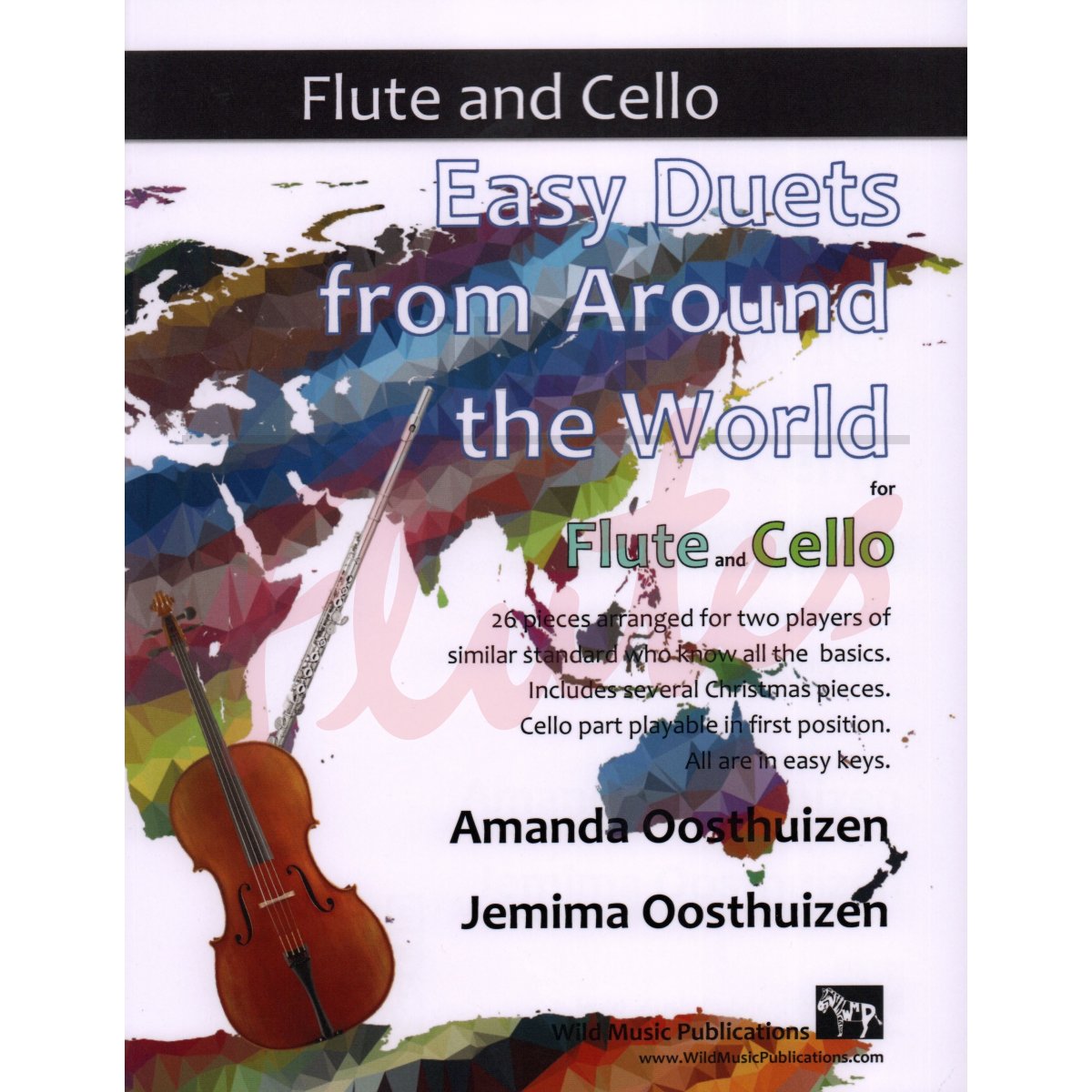 Easy Duets from Around the World for Flute and Cello