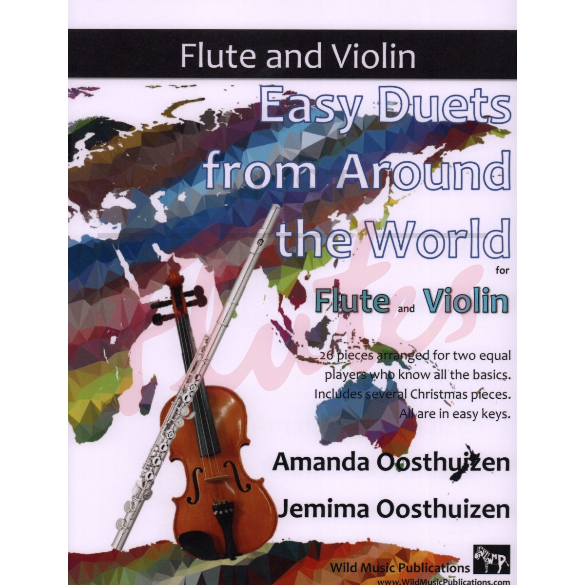 Easy Duets from Around the World for Flute and Violin
