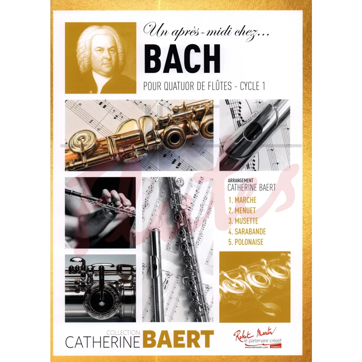 An Afternoon with Bach for Flute Quartet