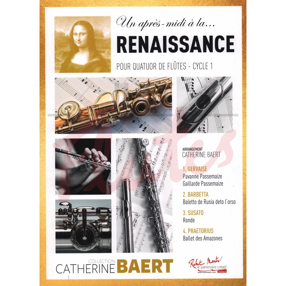 An Afternoon in the Renaissance for Flute Quartet