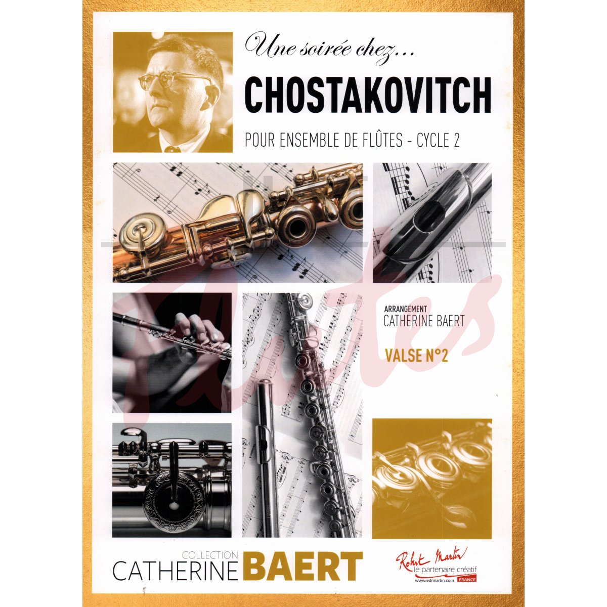 An Evening with Shostakovich: Valse No 2 for Flute Choir
