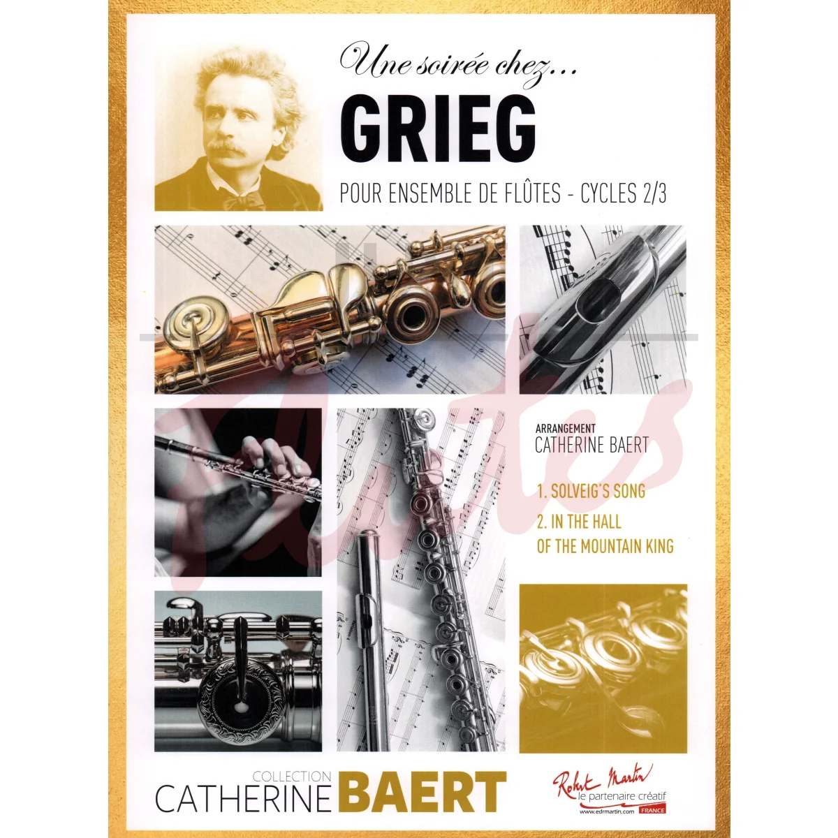 An Evening with Grieg for Flute Ensemble